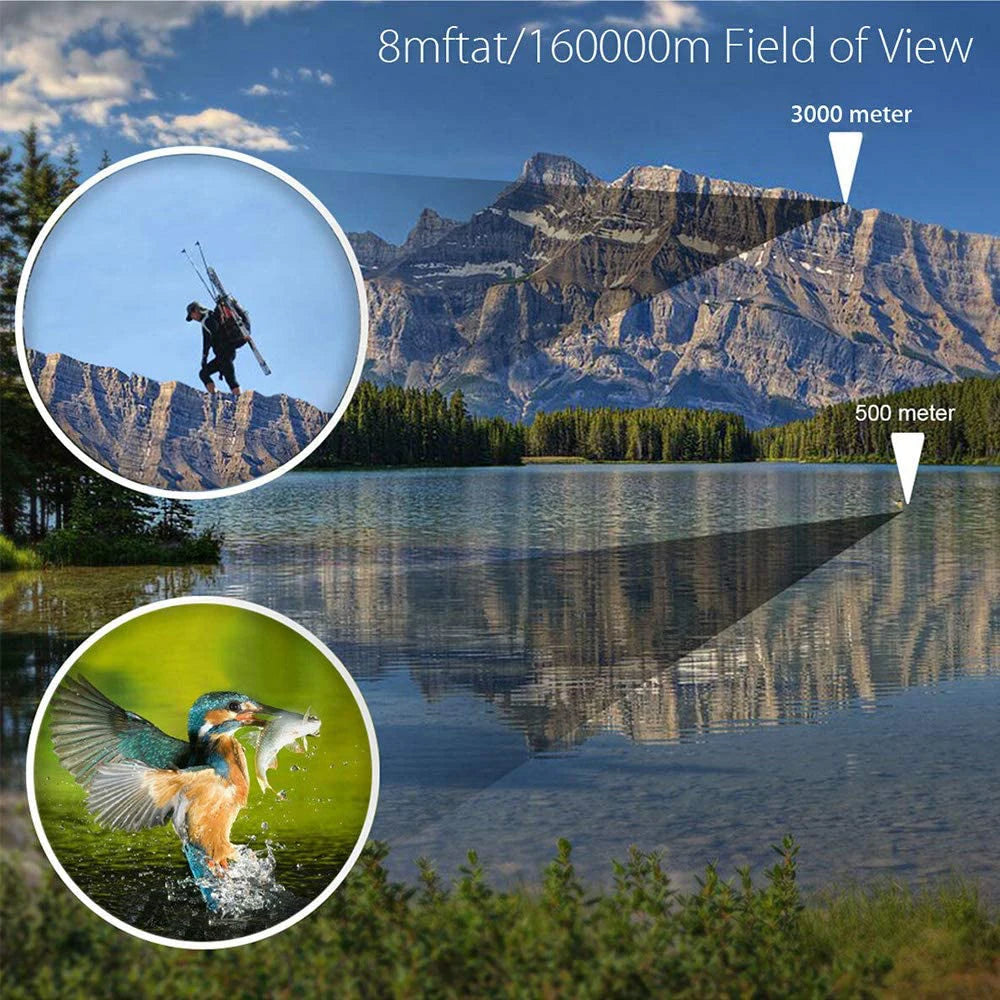 8x Portable Binoculars | Waterproof Long-Range Scope for Hunting & Hiking - Outdoor Gear Supplier