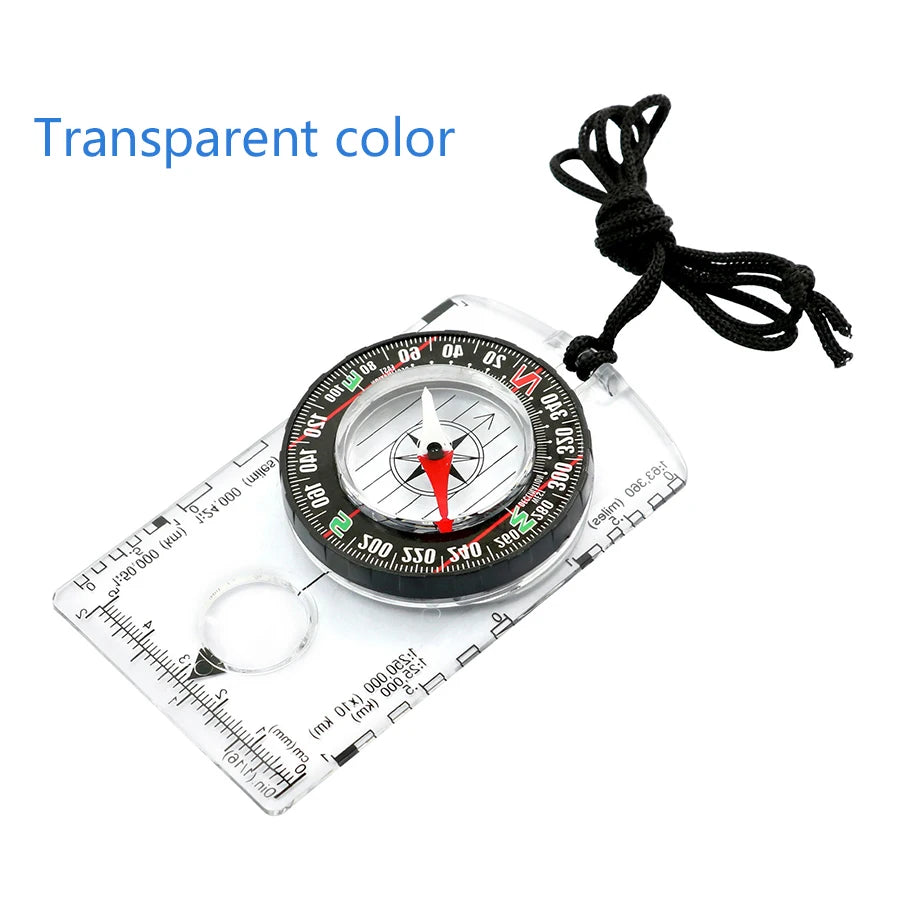 Professional Waterproof Camping Compass – Aluminum Navigation Compass for Hiking & Survival