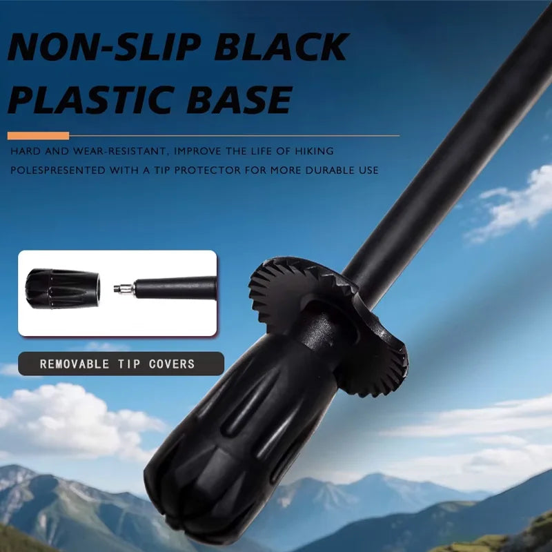 Ultra-Light Foldable Carbon Fiber Trekking Poles