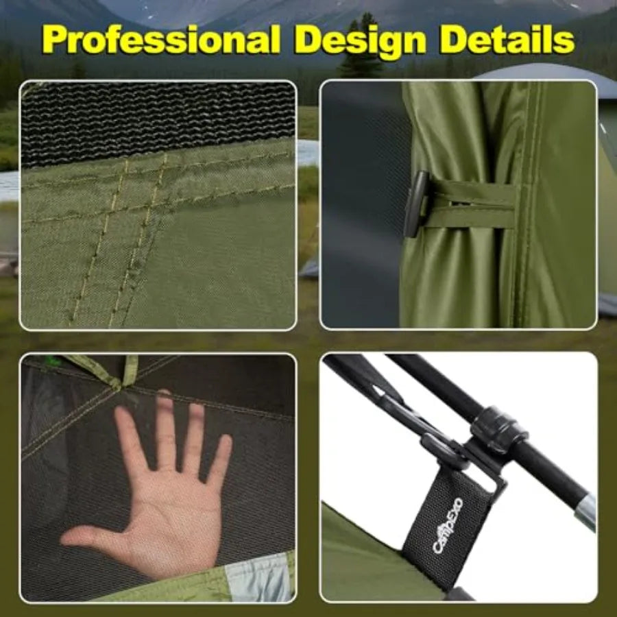 Lightweight Waterproof Tent with Carry Bag