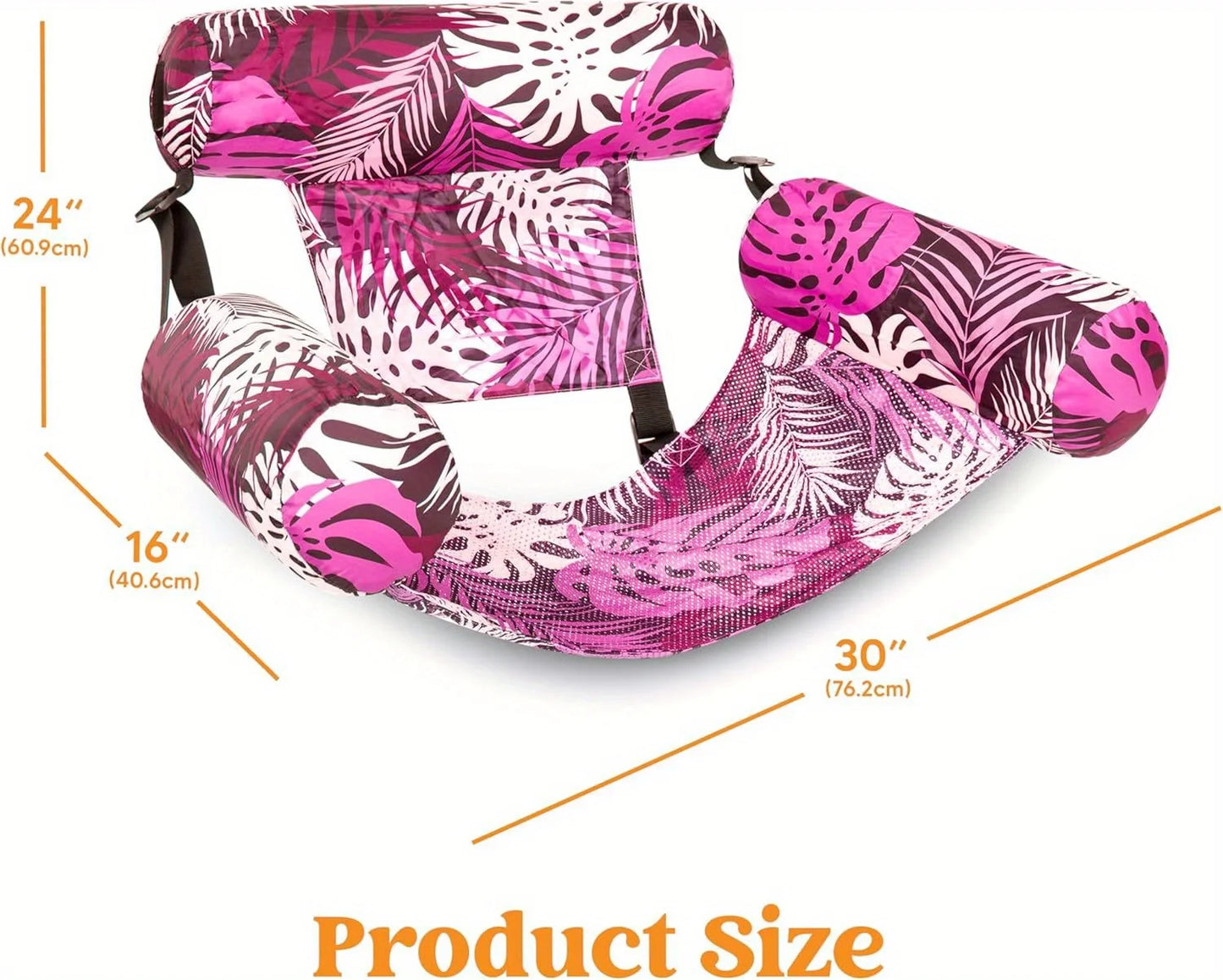 2 Pack Inflatable Floating Lounge Chairs