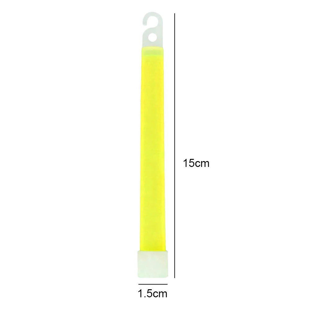 5pcs 6 Inch Survival Glowing Light Sticks