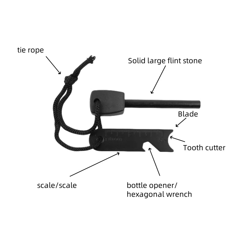 Outdoor Survival Tool Box Fire Starter