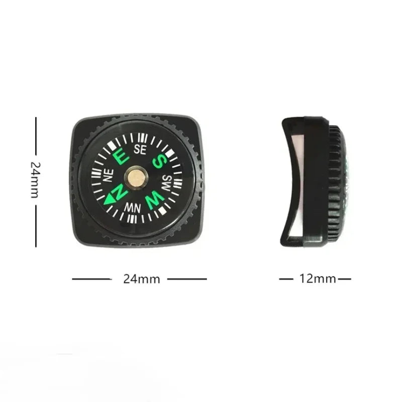 20 mm Mini Strap Button Compass