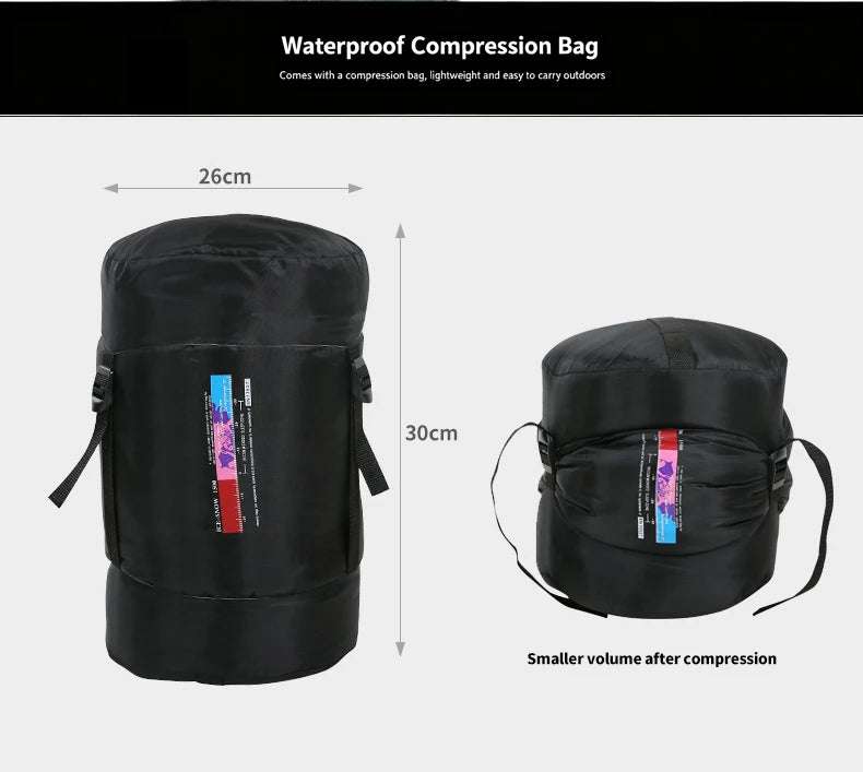 Duck Down Sleeping Bag – 1700G Fill Weight
