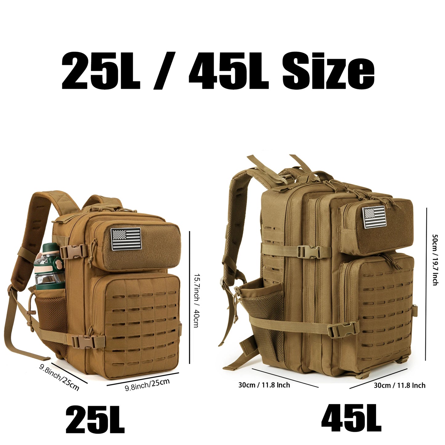 25L/45L Trekking Backpack