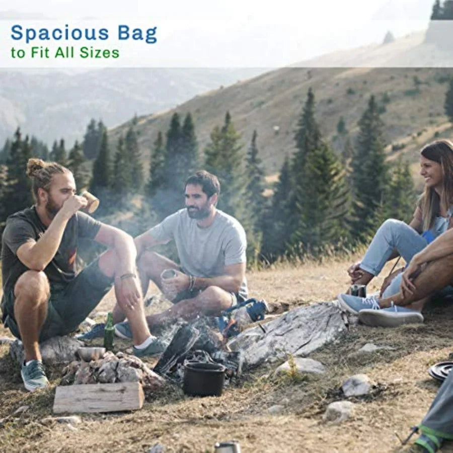 Lightweight Envelope Sleeping Bag | 32°F Rated | Adult