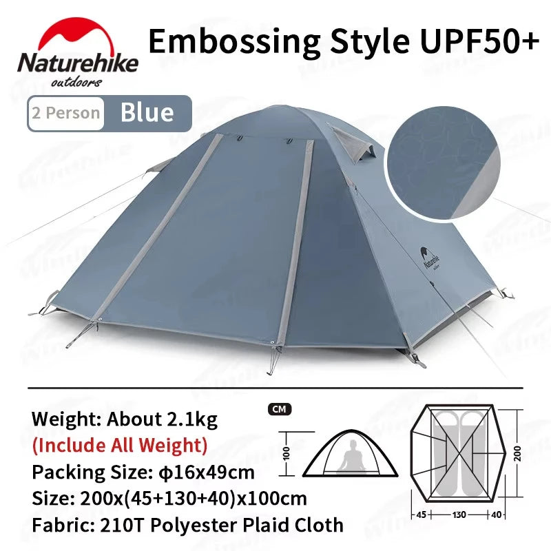 Camping Tent 2-4 Person Waterproof  Tent