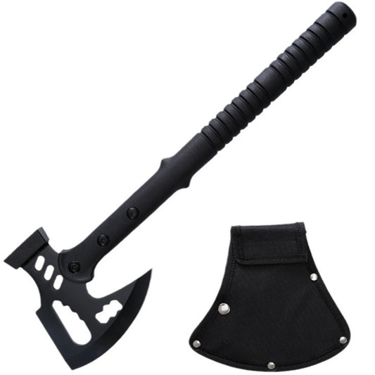 Camping Axe with Sheath — One-Piece Stainless Steel, 17.3" Hatchet Combo
