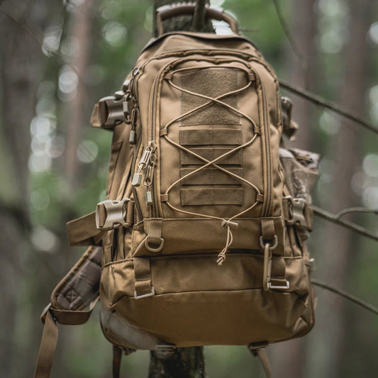 65L Tactical Backpack – Expandable Military Hiking Rucksack