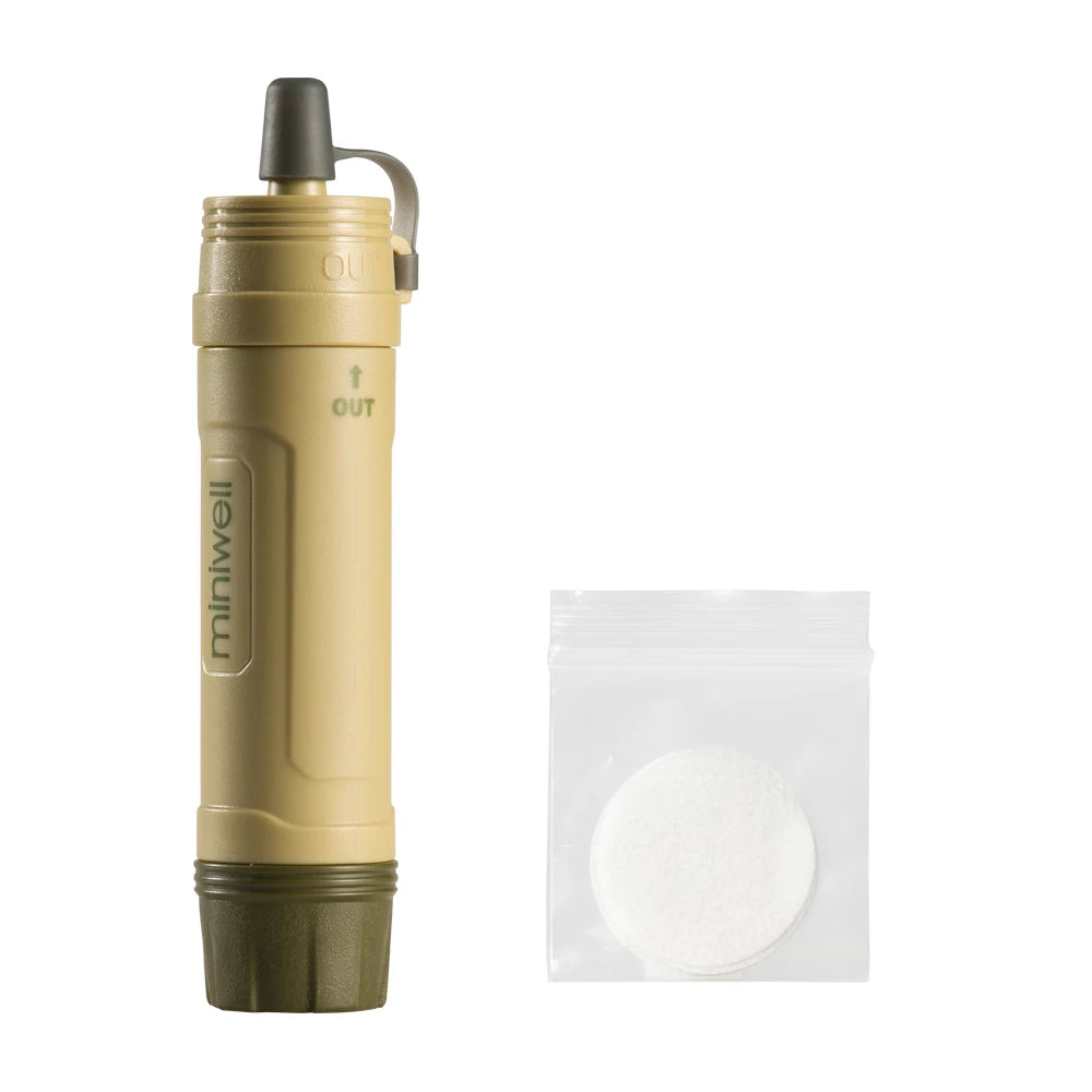 Portable Survival Outdoor Water Filter Straw