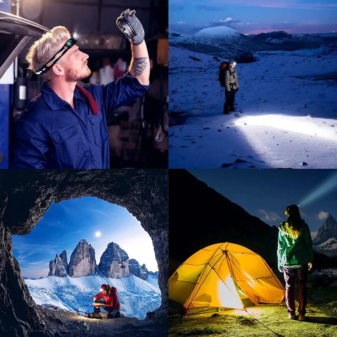 SOFIRN H25L USB Rechargeable Headlamp — 1000lm, 90CRI, 5000K, 18650 Battery