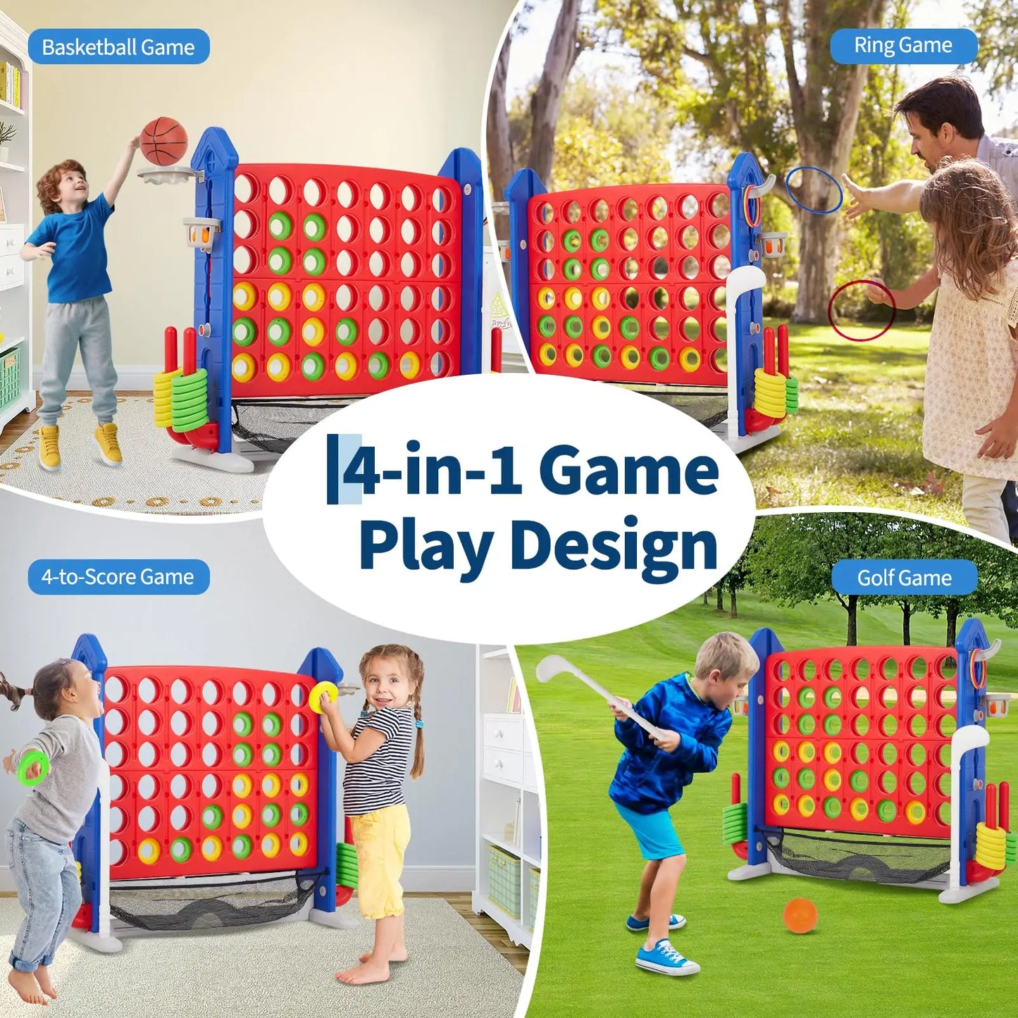 Giant 4 In A Row Game Set
