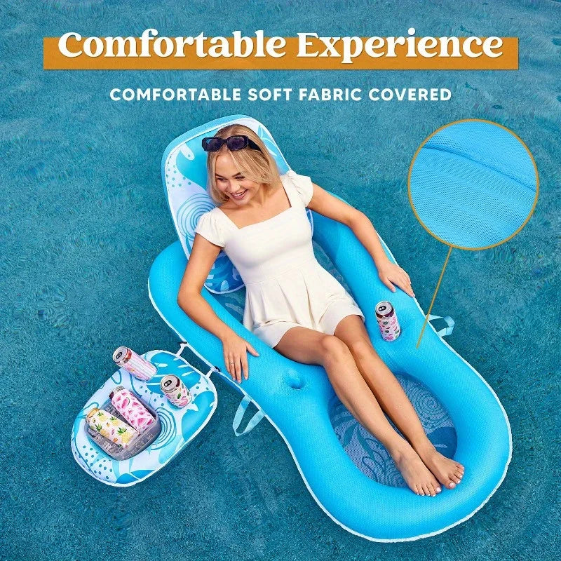 Fabric Lounge Float | Pool & Lake Float for Adults & Teens