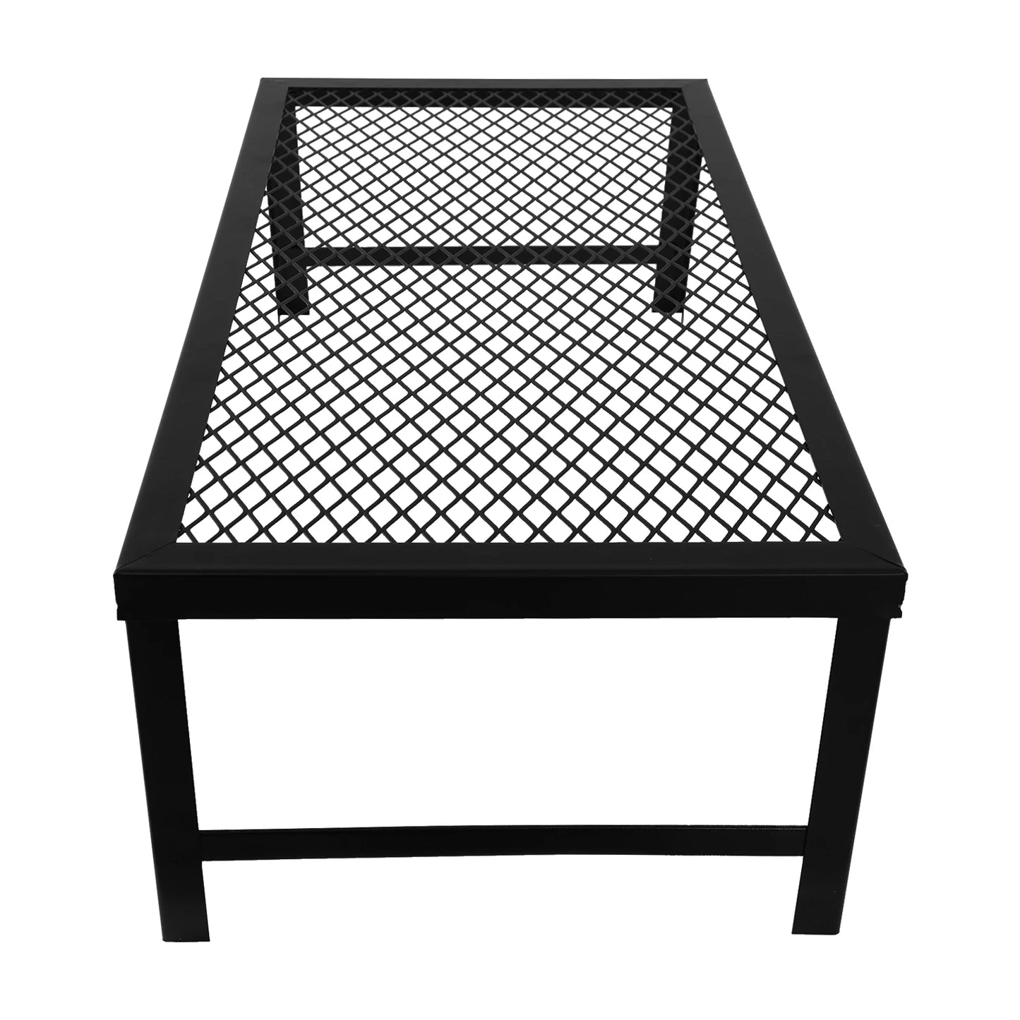 Folding Camping BBQ Grill — Portable Mesh Tabletop