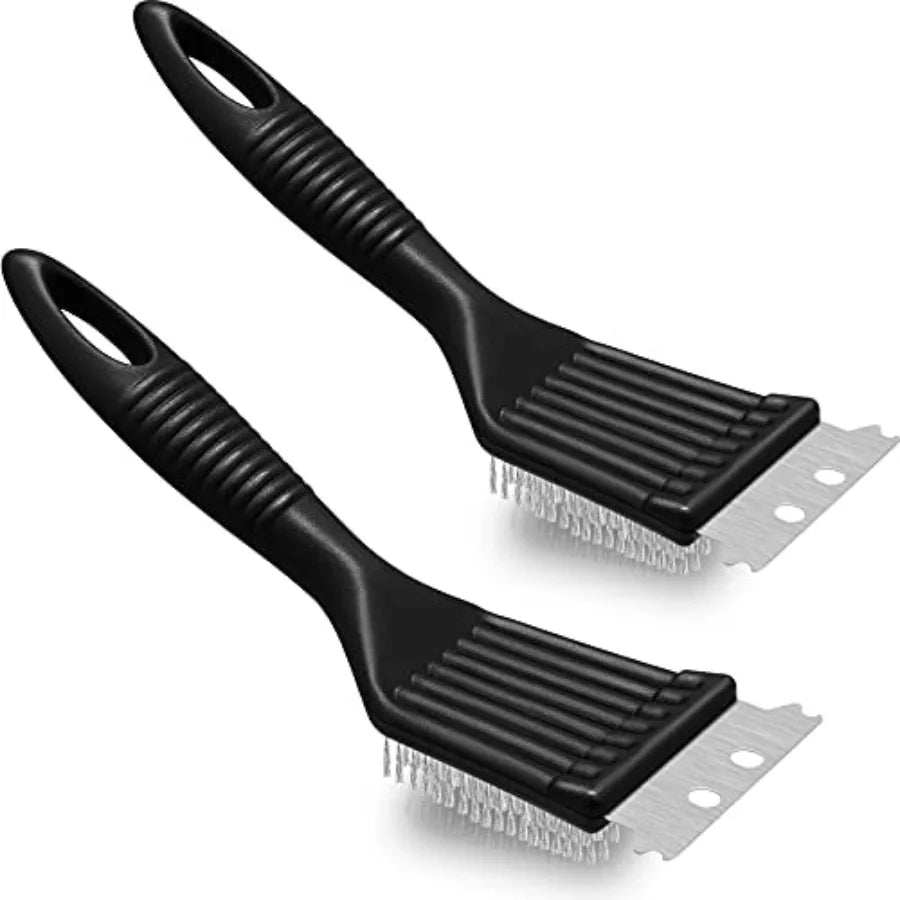 BBQ Grill Brush & Scraper (2-Pack)