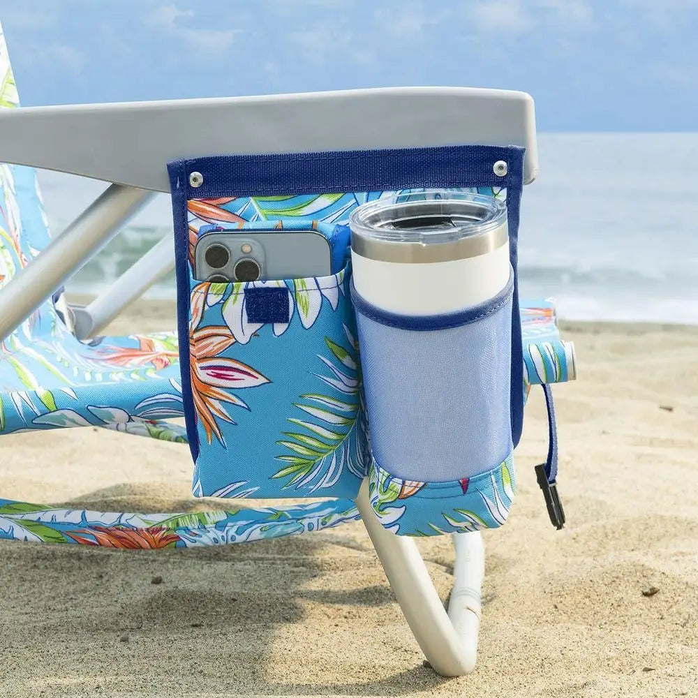 2 Pack Backpack Beach Chairs – 5-Position Folding Chair