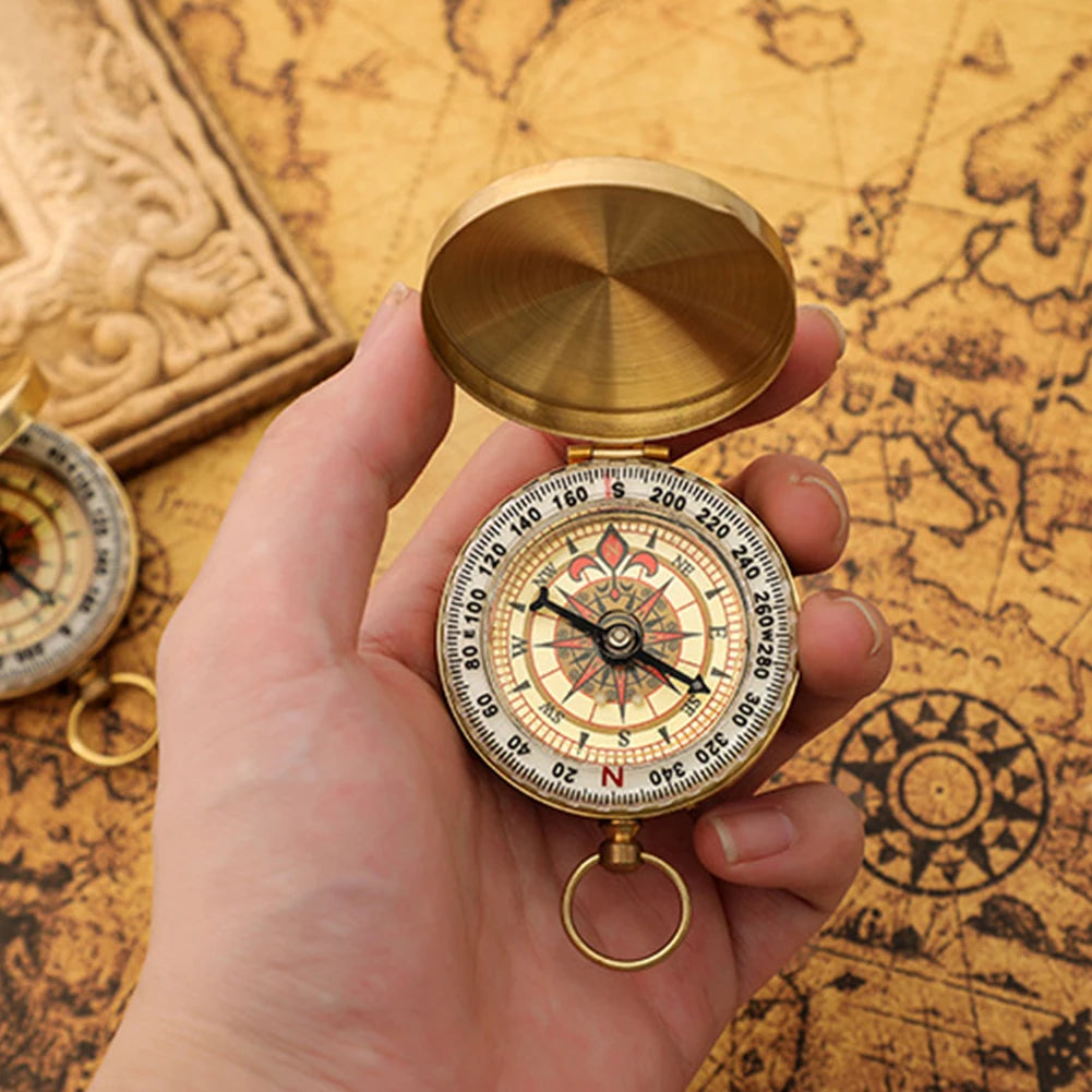 Luminous Copper Compass