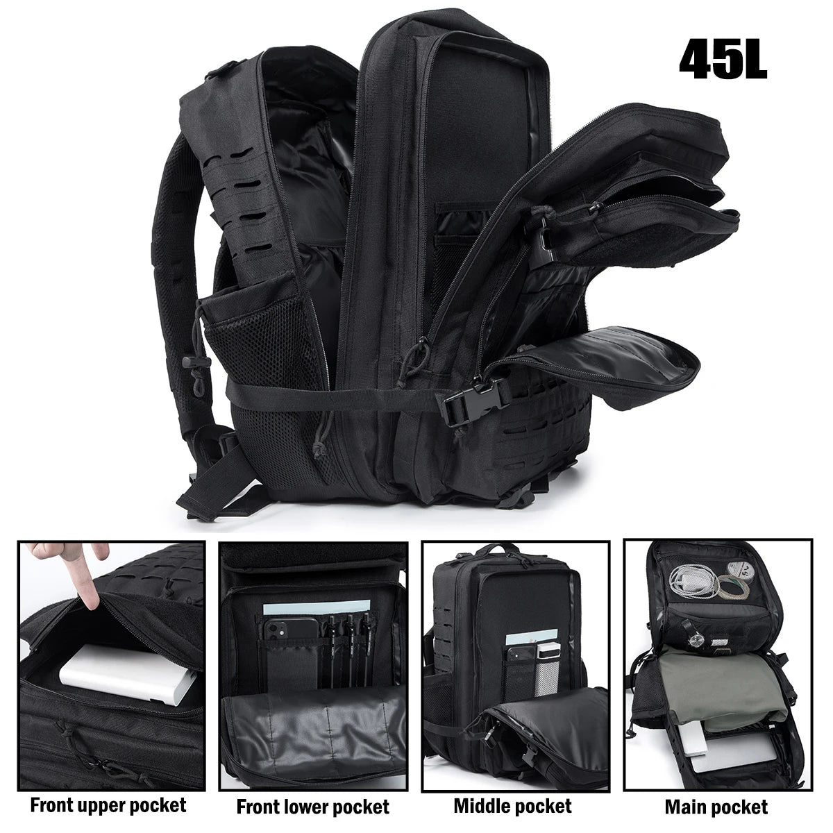 25L/45L Trekking Backpack