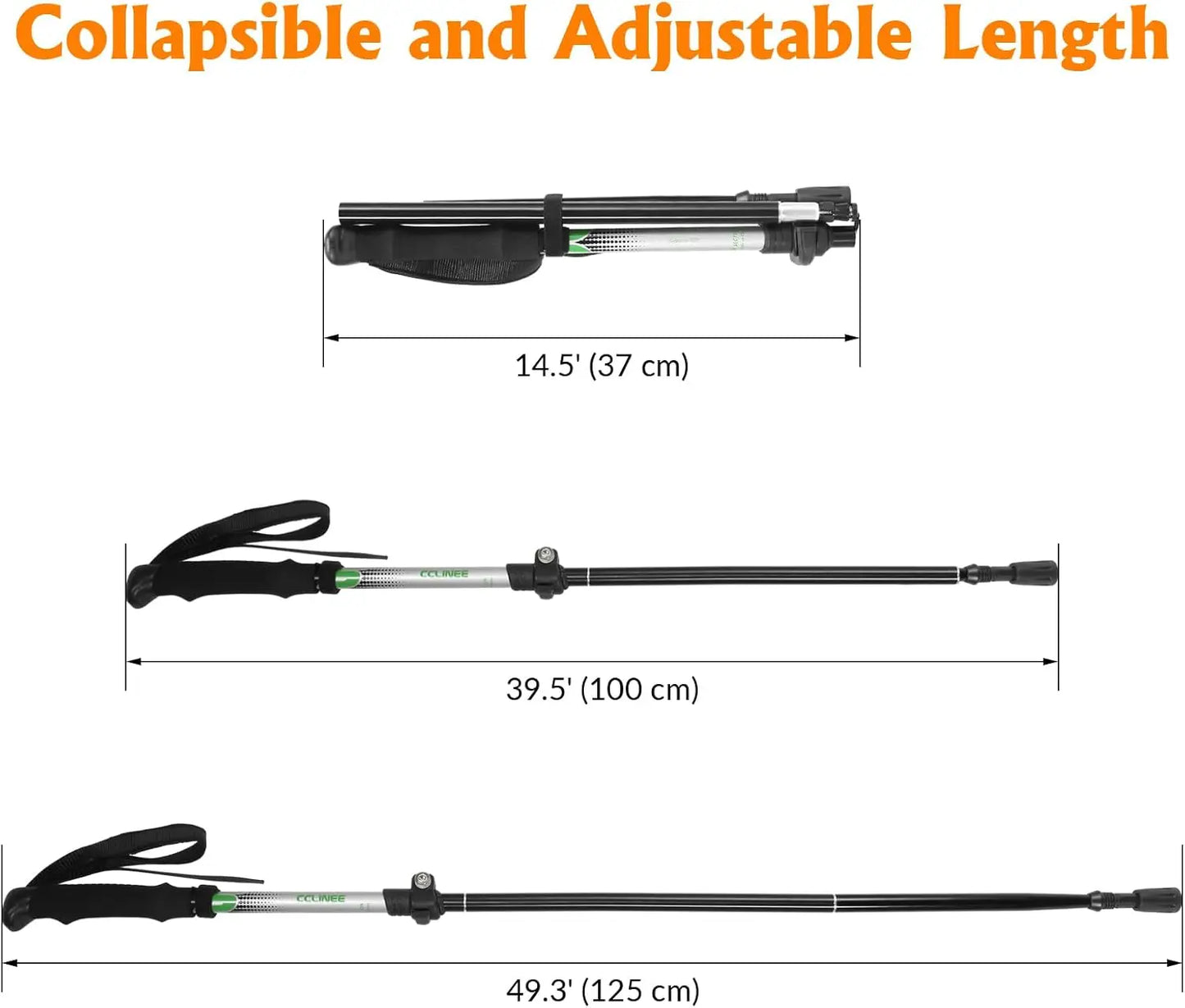 Hiking Pole with Carrying Case
