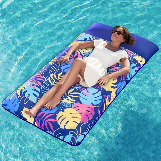 XL Fabric Inflatable Lounger (68" x 34")