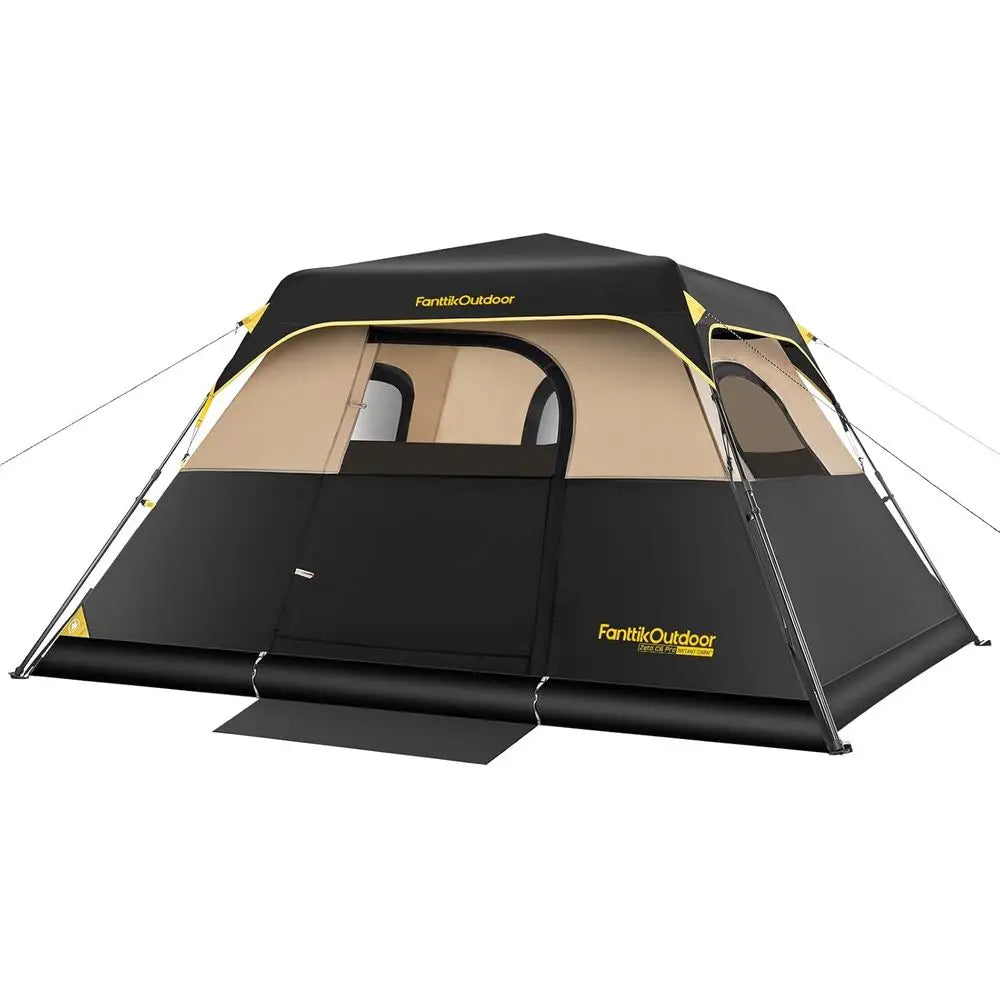 4-10 Person Cabin Tent with Waterproof & Windproof Features