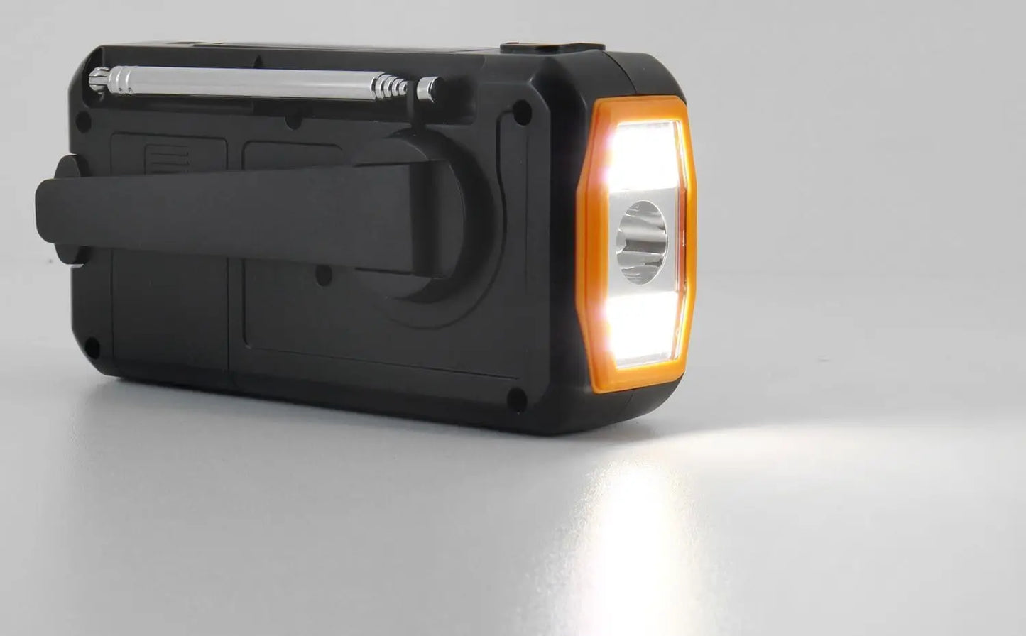 4000mAh Portable Emergency Solar Power Radio Hand Crank Charging AM/FM Weather Radio Led Reading Flashlight Bank Phone Charger