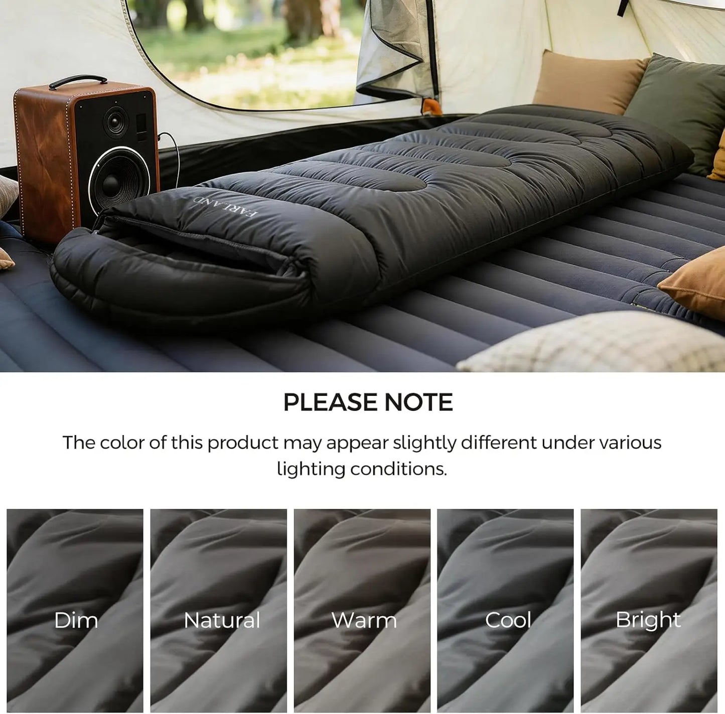 Cold Weather Sleeping Bag for Adults | Fleece-Lined, Waterproof, -10°C to -20°C