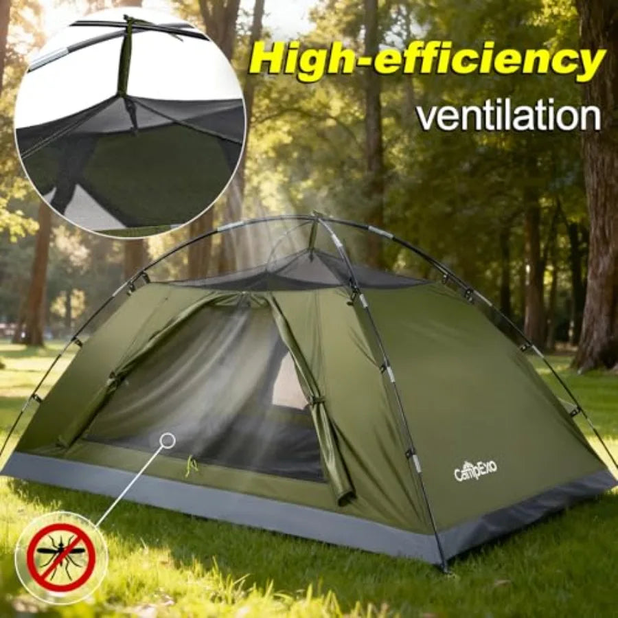 Lightweight Waterproof Tent with Carry Bag