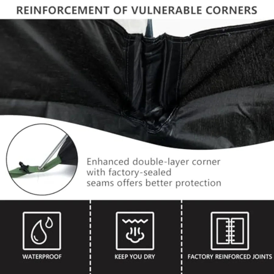 Backpacking Tent 2 Person Lightweight Camping Tent Waterproof 3 Season with Aluminum Pole for Outdoor Mountaineering Hiking Tra