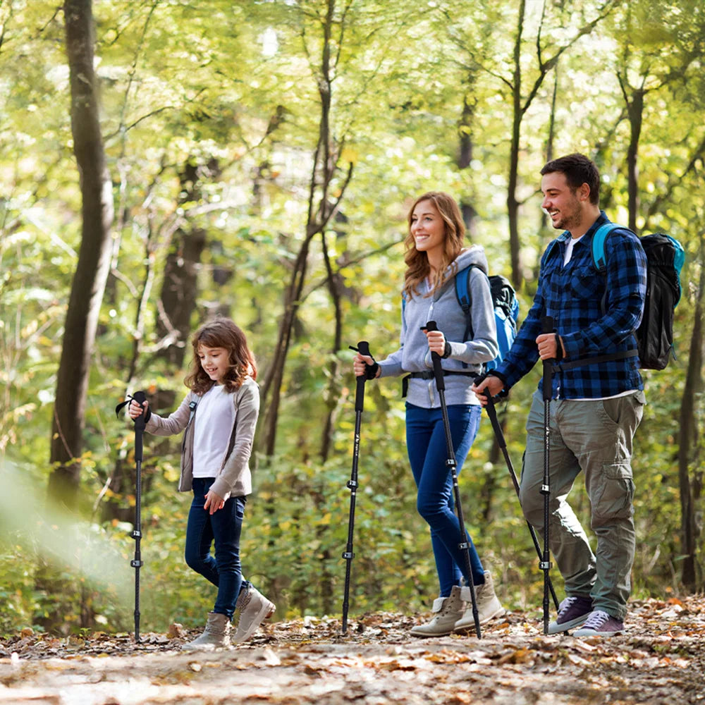 Collapsible Trekking Pole: Lightweight Hiking Stick
