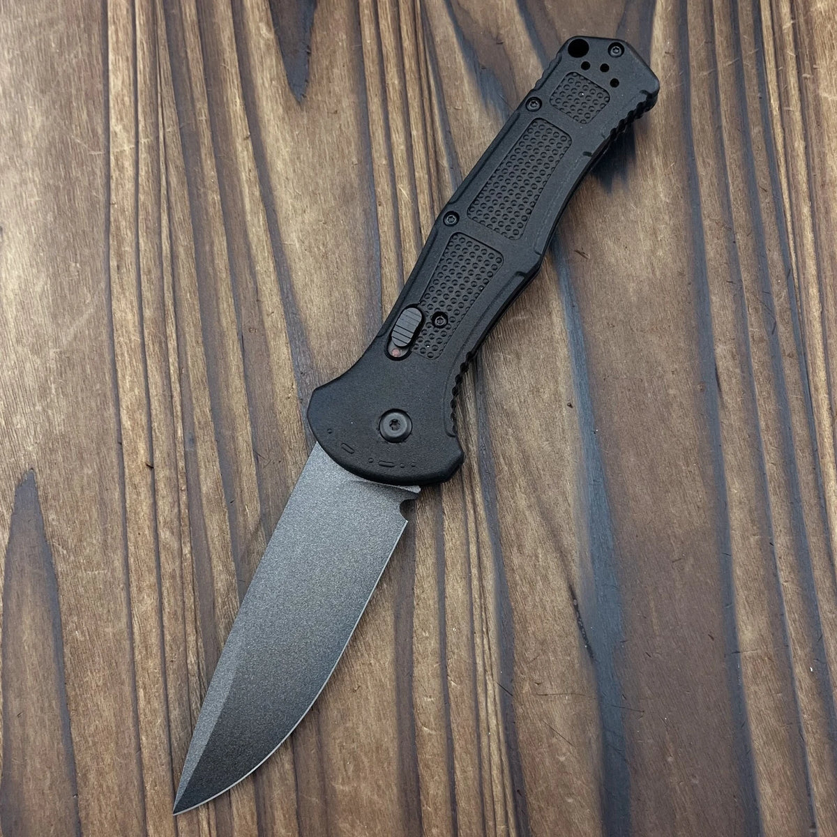 9070 Jungle Folding Pocket Knife — D2 Blade, Nylon Fiber Handle, EDC
