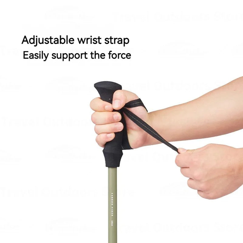 Hiking Stick- Carbon Fiber 3 Section