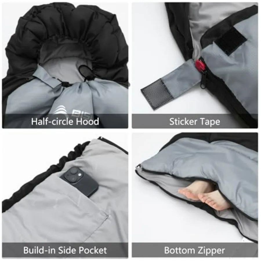 Winter Sleeping Bag, 480GSM polyester