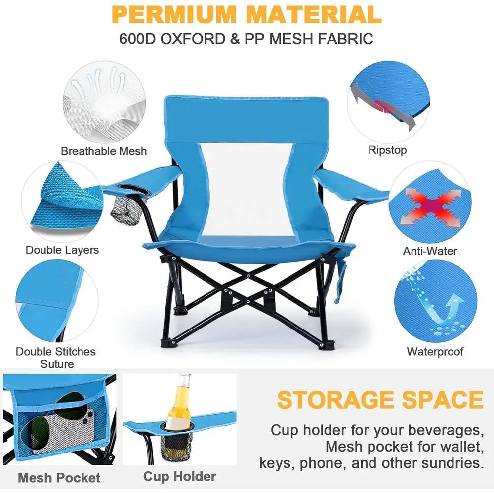 Beach or Camping Chair (2 Pack)