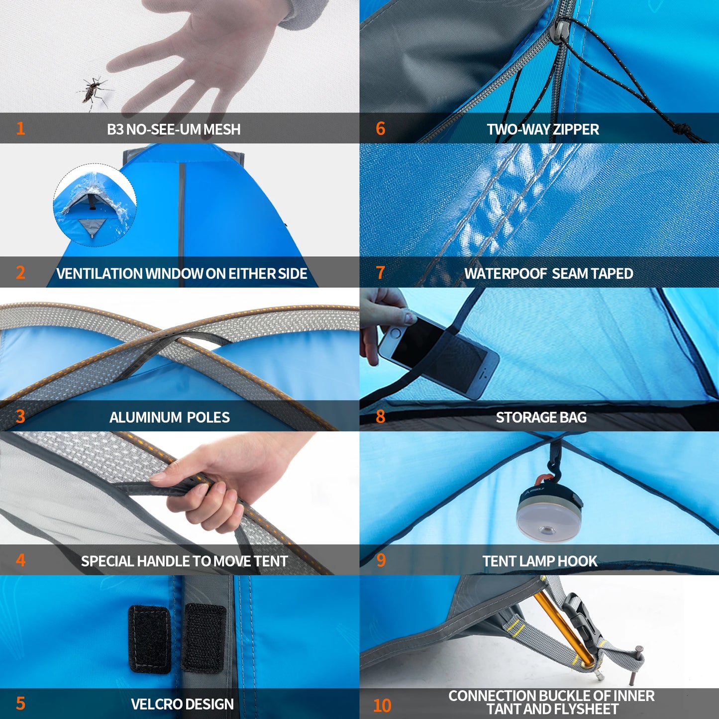 Double Layer Waterproof Ultralight Tent