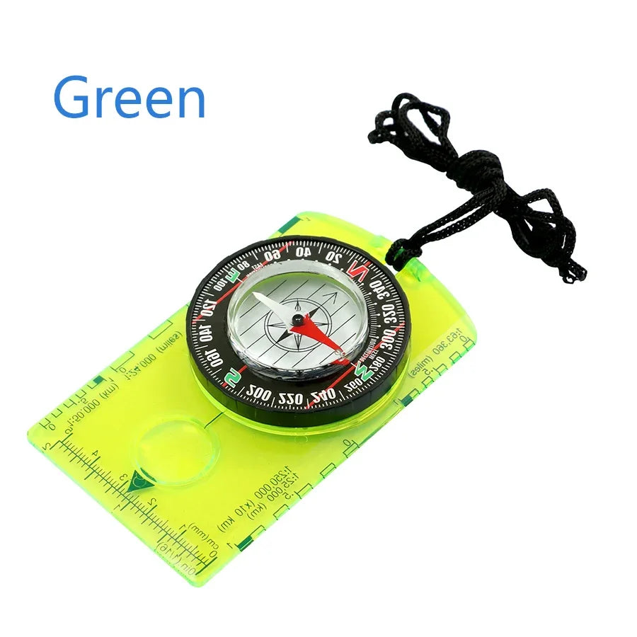 Waterproof Compass — Aluminum Case with Hanging Ring, 4 Colors