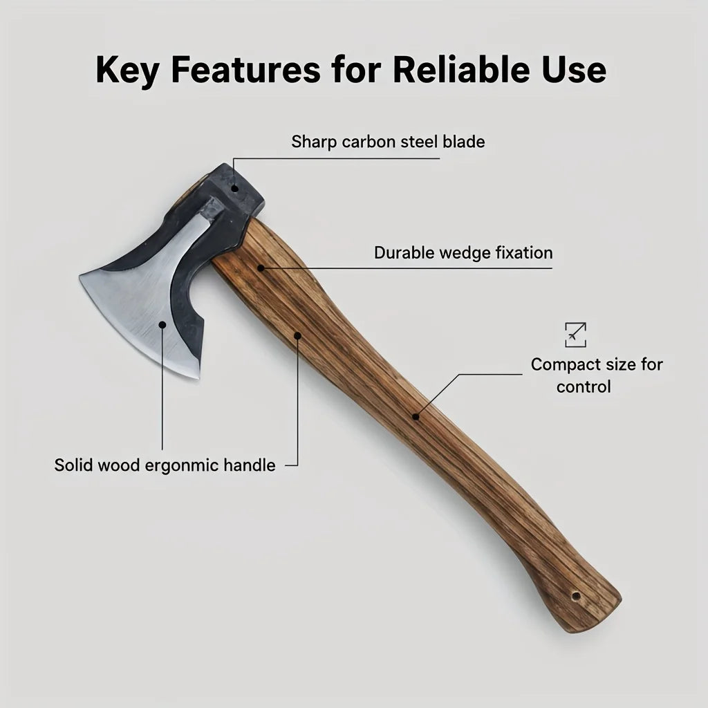 2 PCS Professional Firewood Splitting Axe