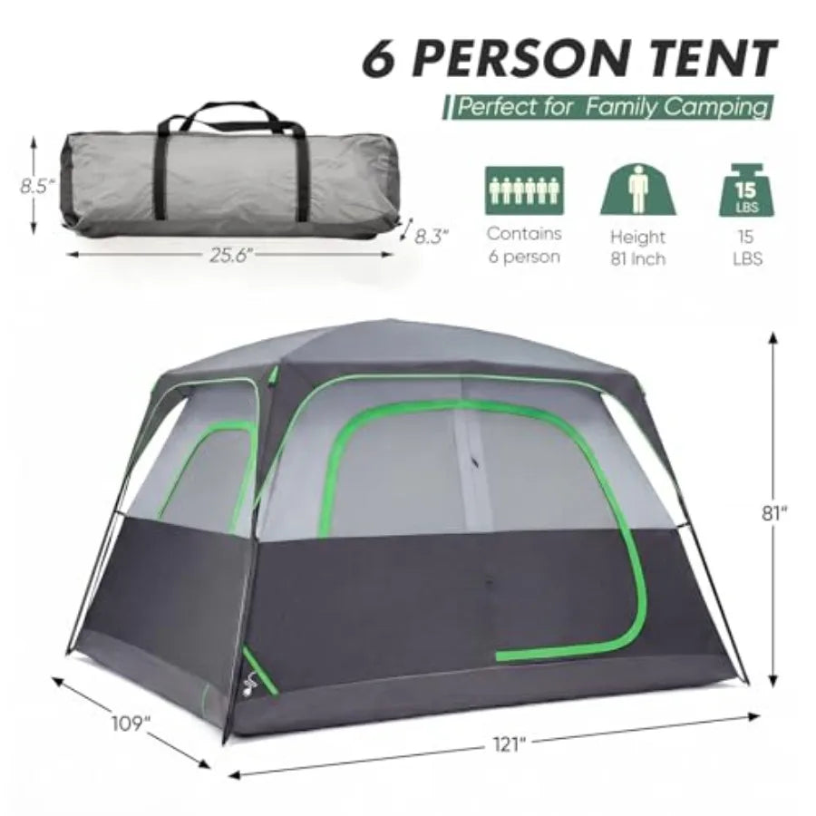 Camping Dome Tent Waterproof and Windproof
