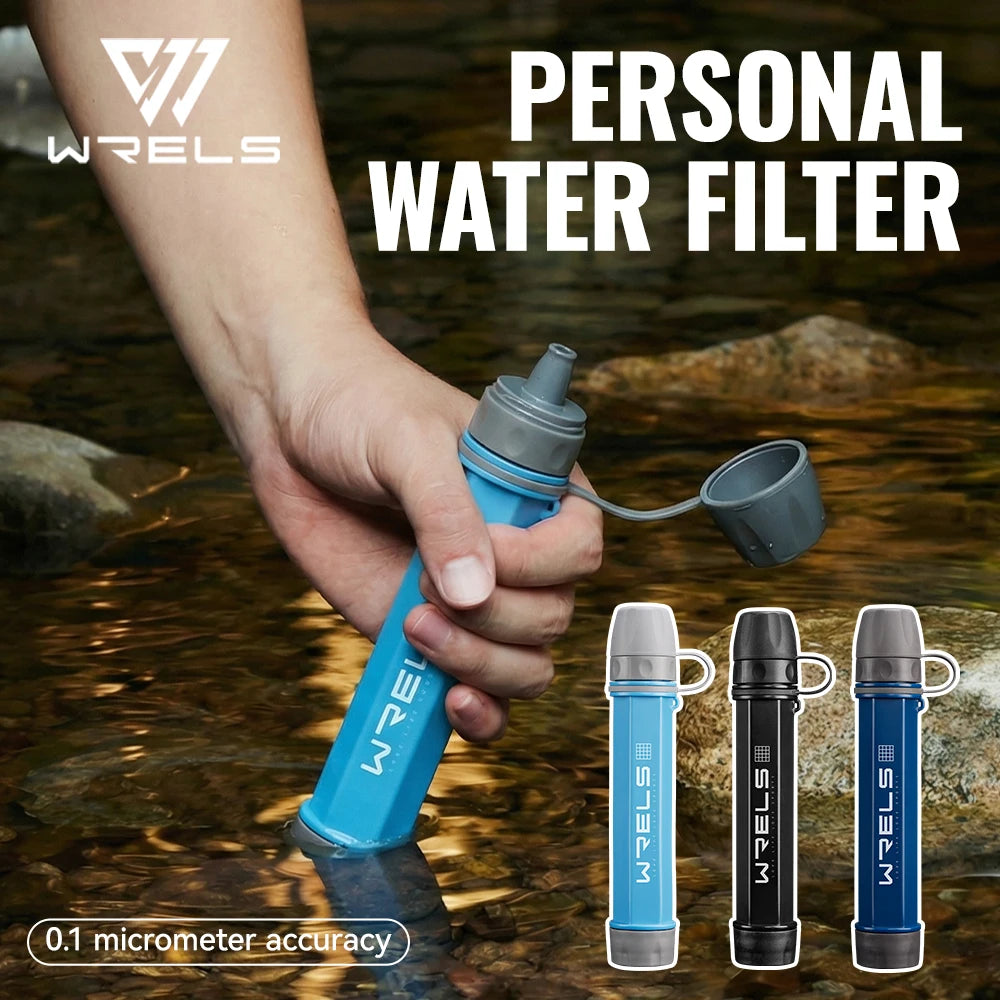 Portable Carbon Fiber Water Purifier – Hiking & Camping Filter