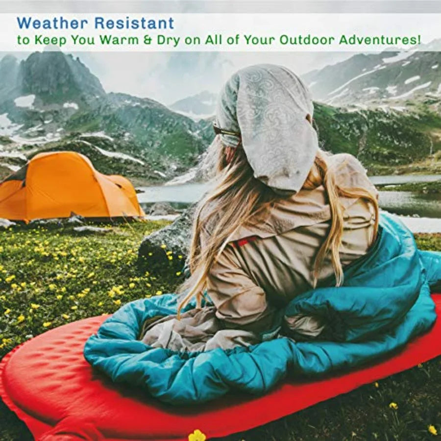 Lightweight Envelope Sleeping Bag | 32°F Rated | Adult