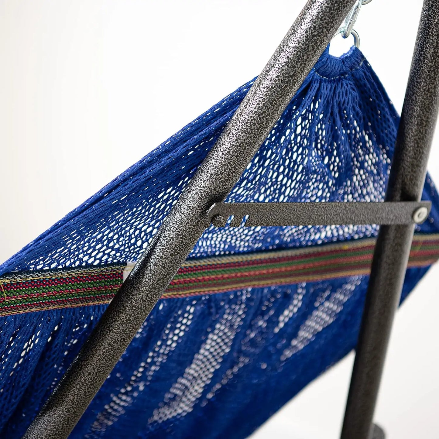 Foldable Hammock with Stand, 450 lbs Capacity, Navy