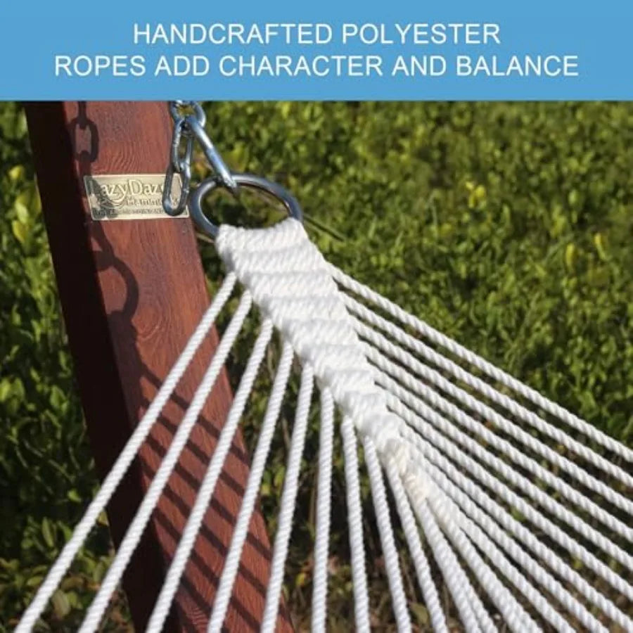 12 FT Double Quilted Hammock – Spreader Bar, Detachable Pillow & 450 lb Capacity