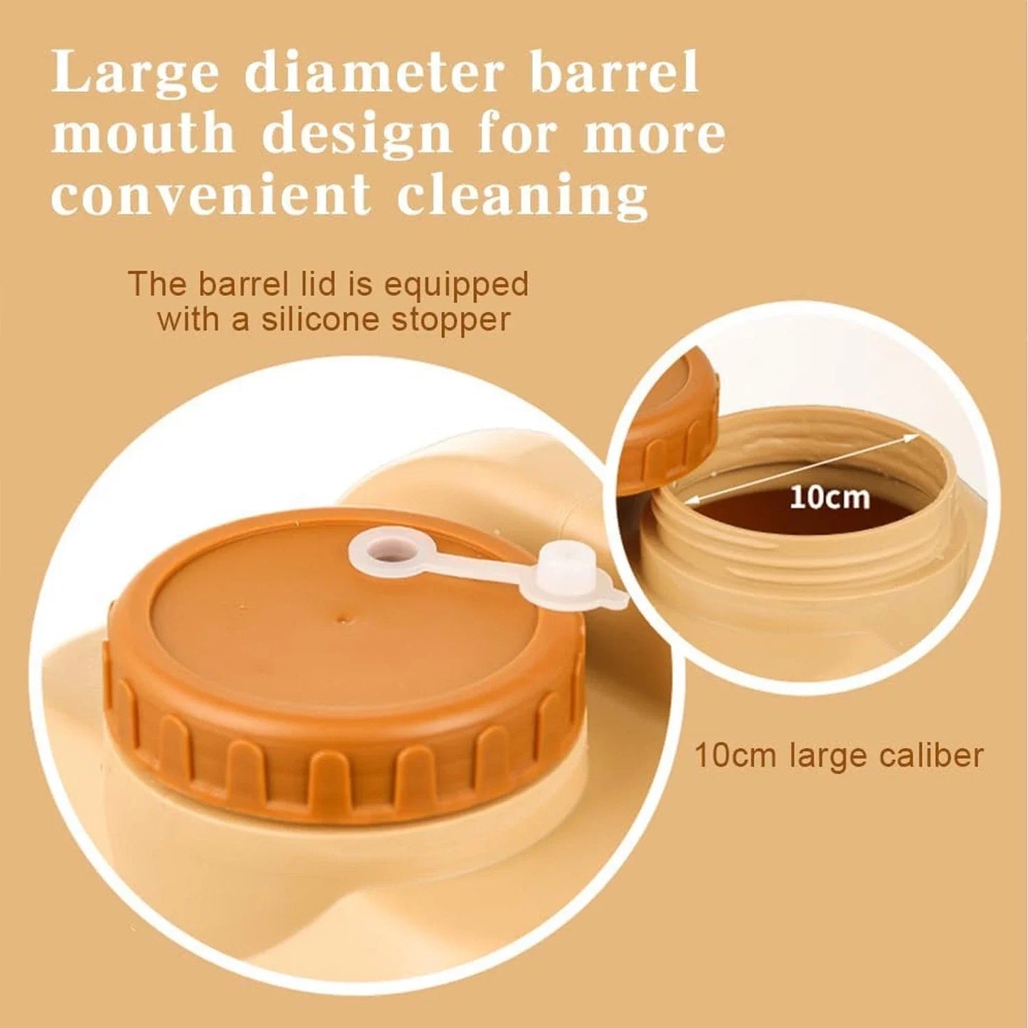 20L Camping Water Container with Spigot