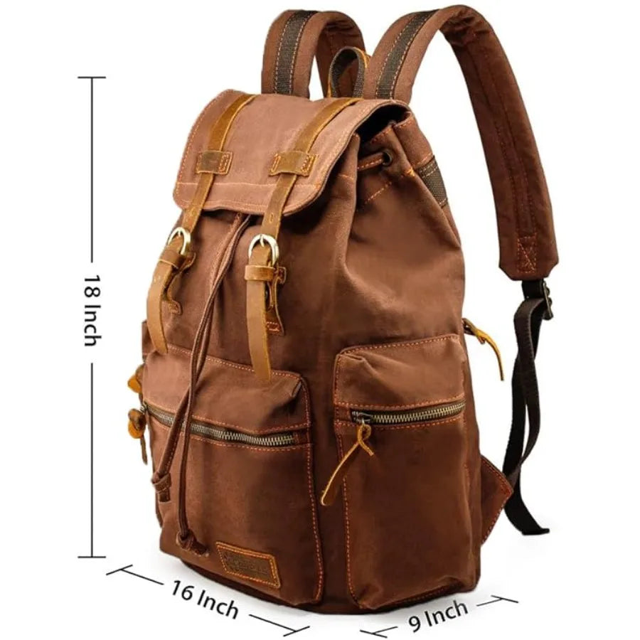 Vintage Canvas Backpack