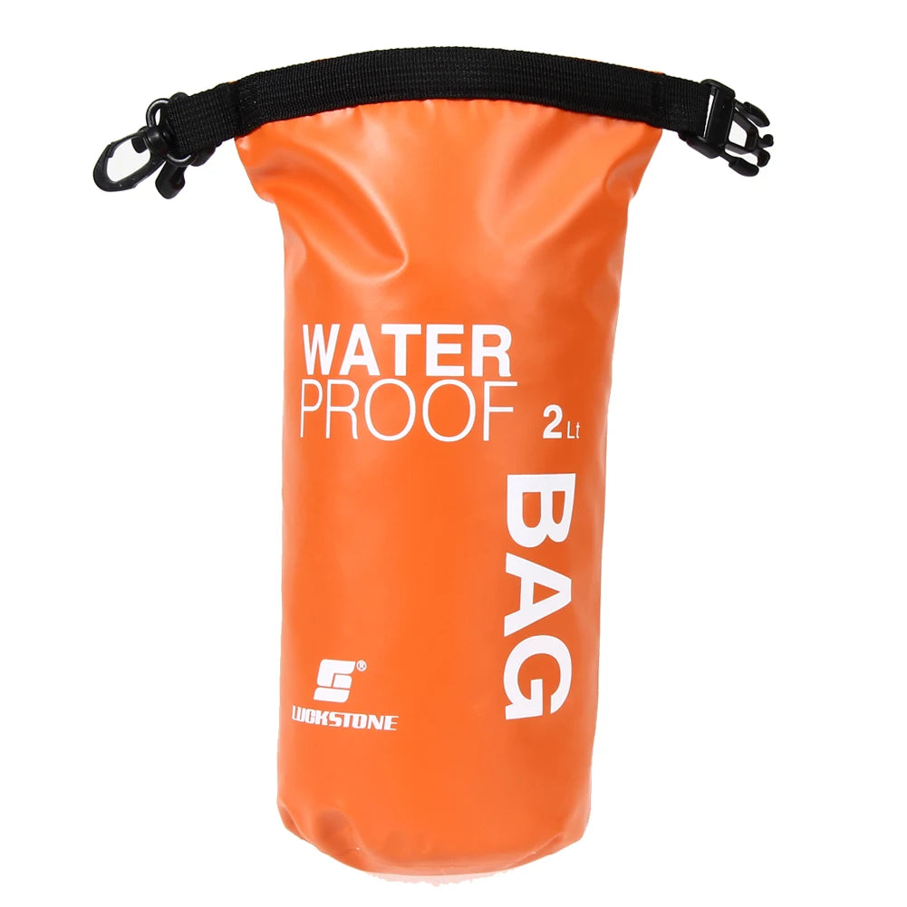 APWIKOGER 2L Waterproof Dry Bag – Floating Lightweight Dry Sack for Camping, Fishing & Water Sports