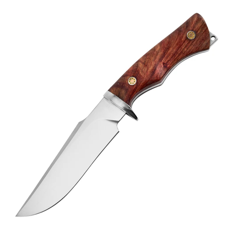 High-Hardness Portable Outdoor Straight Knife – Multi-Purpose Camping & Tactical