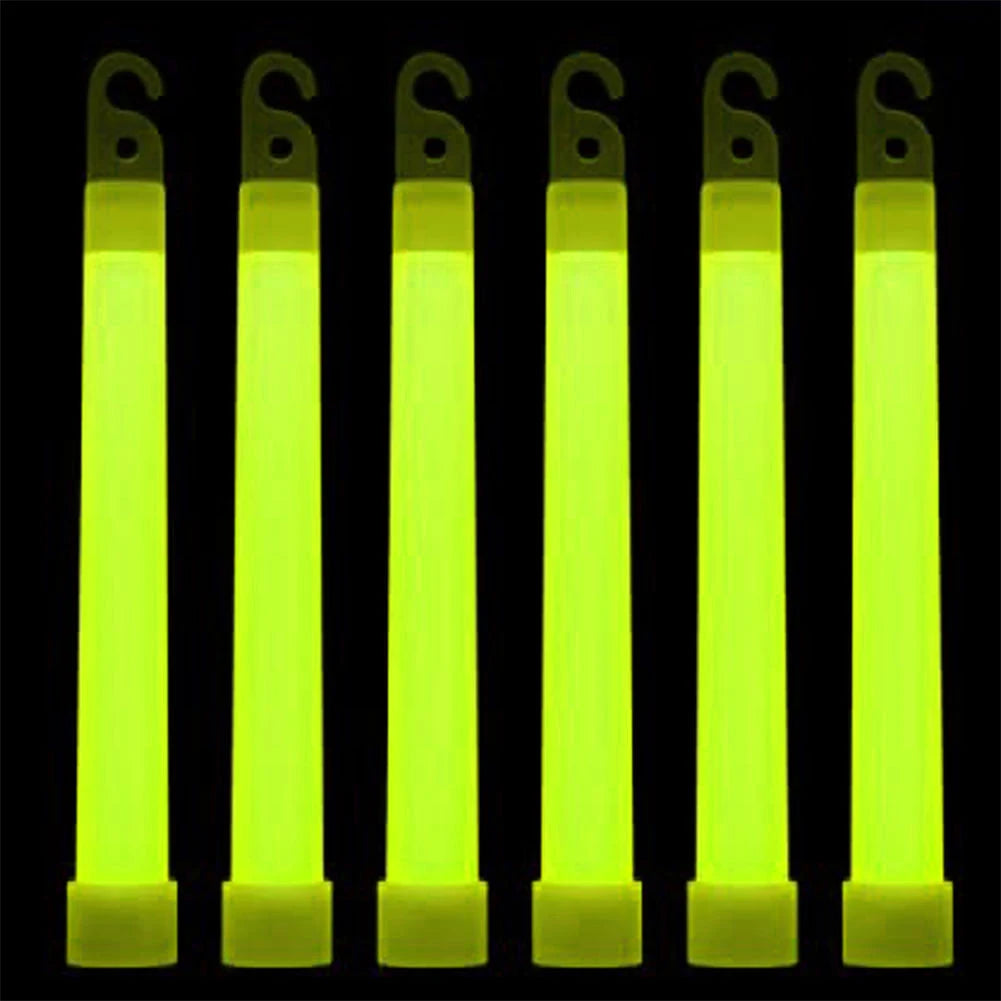 5pcs 6 Inch Survival Glowing Light Sticks
