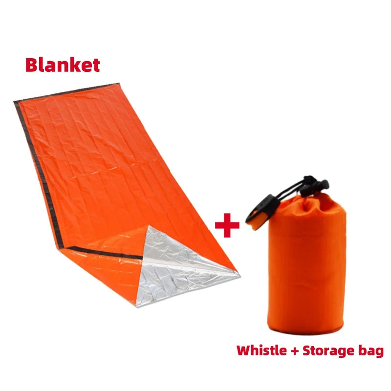 Emergency Waterproof Mylar Thermal Blanket, Lightweight