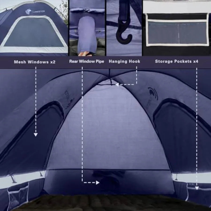 Pickup Truck Tent for 5.5-6ft 6.5ft Beds